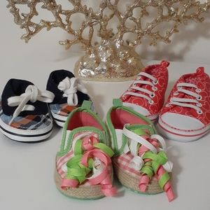 Baby crib shoes bundle EUC
